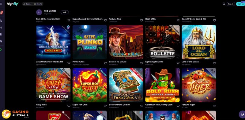 Highflybet free spins in Global